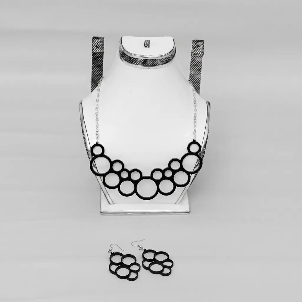 Bubble Crown Jewelry Set