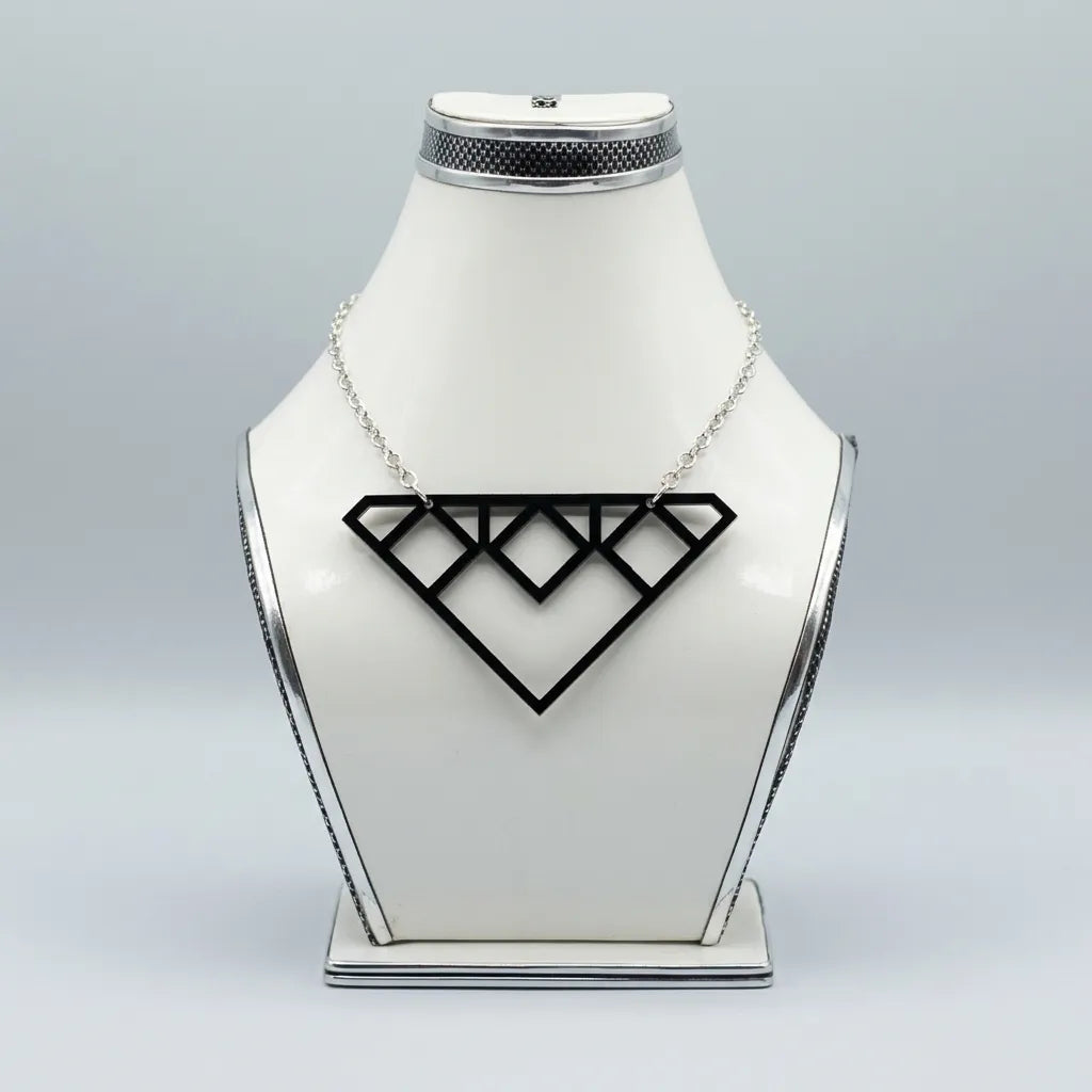 Diamond Crest Necklace