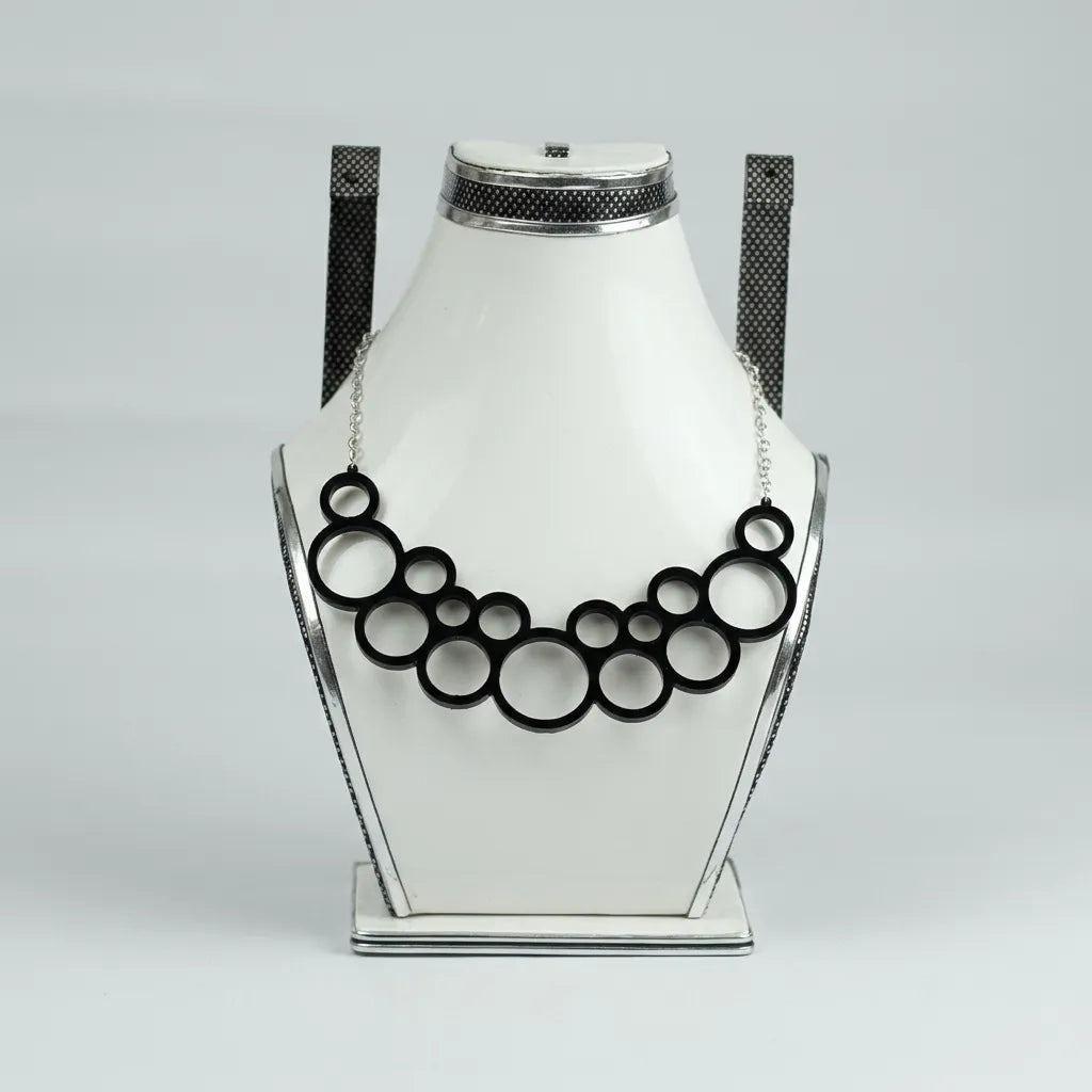 Luna Orbit Statement Necklace