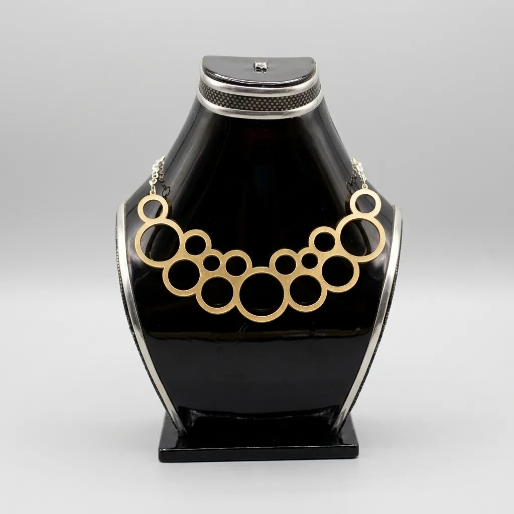 Luna Orbit Statement Necklace