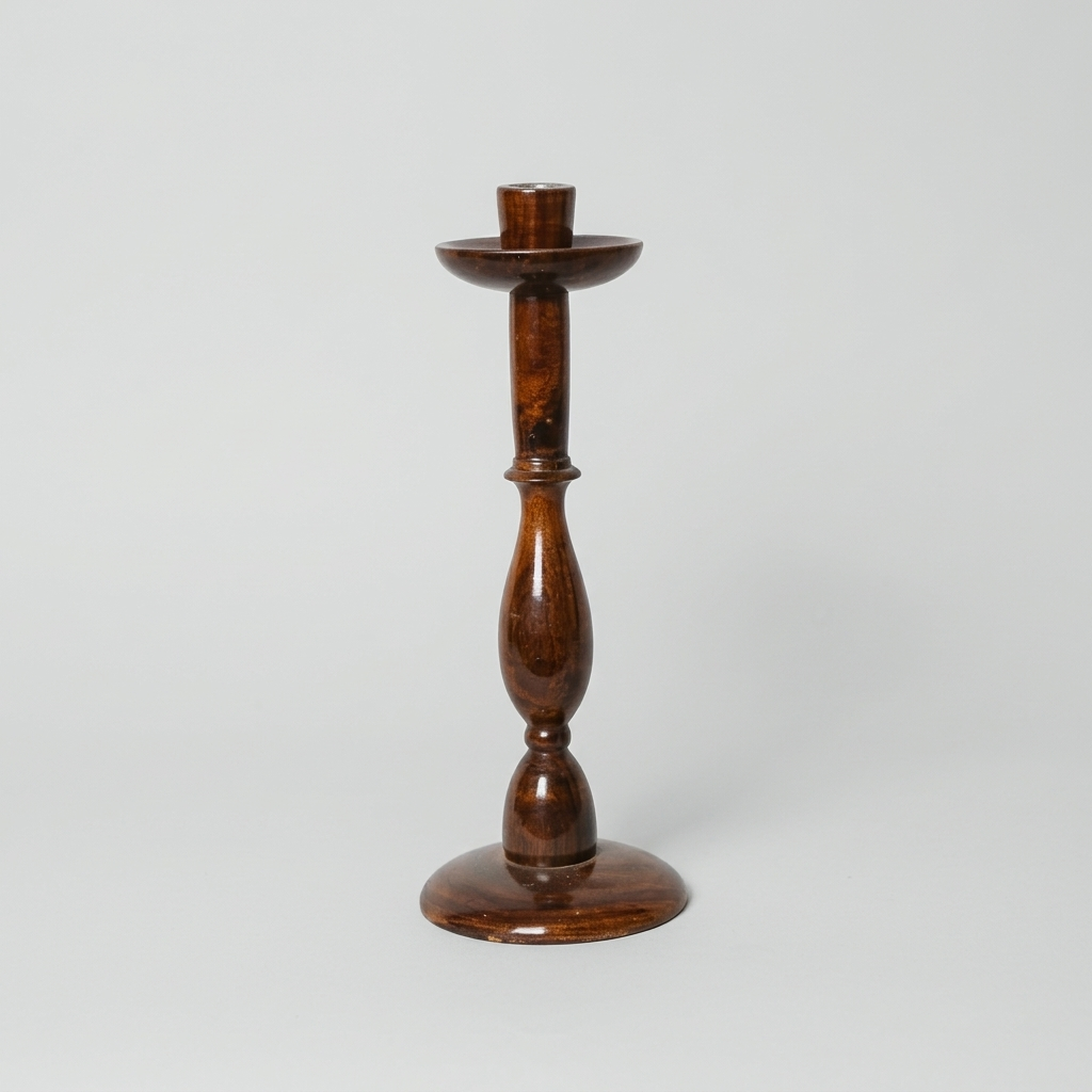 Wooden Candle Holder