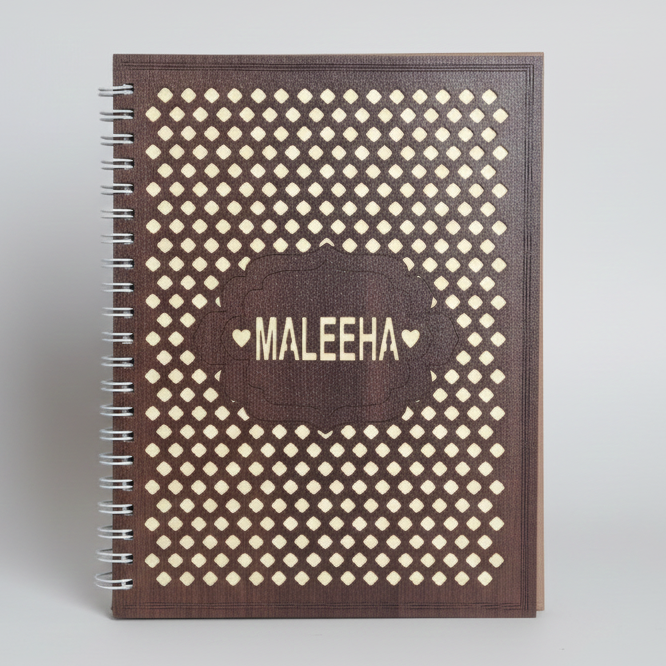 Wooden Customized Notebook