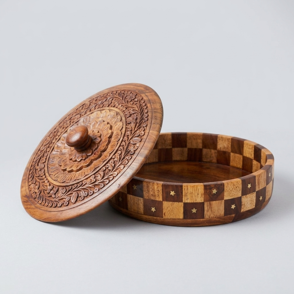 Wooden Tukri Hot Pot